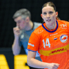 Judith van der Helm scoort voor Nederland