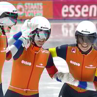 Goud op de ploegenachtervolging