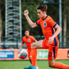 Jim Koller in actie voor Oranje O19