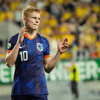 Kees Smit in actie voor Oranje O19