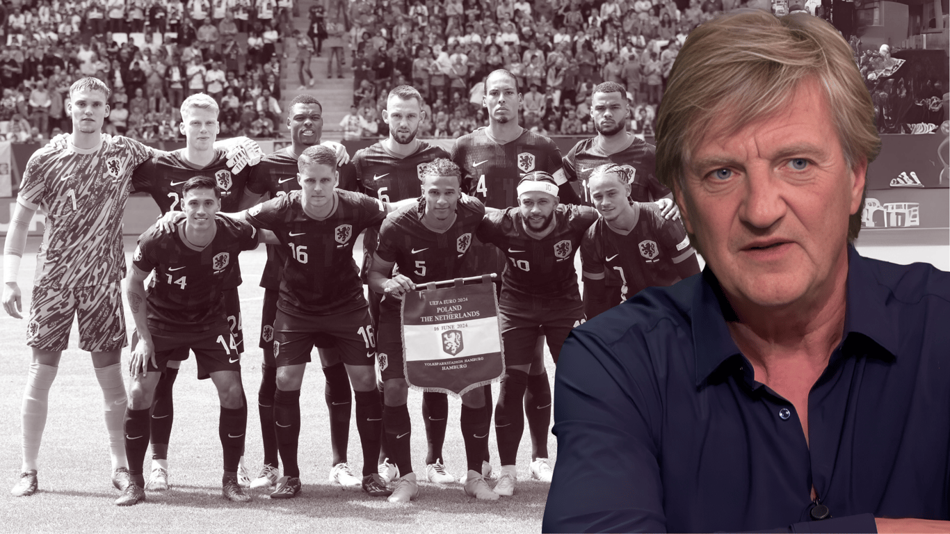 Wim Kieft, oud-international en analist op televisie