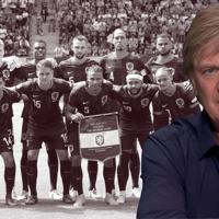 Wim Kieft, oud-international en analist op televisie