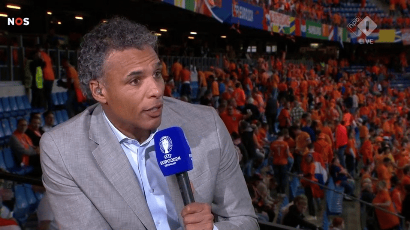 Pierre van Hooijdonk, analist van de NOS