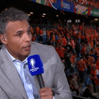 Pierre van Hooijdonk, analist van de NOS