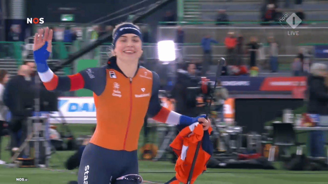 Joy Beune wint goud