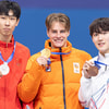 Jens van 't Wout viert zijn gouden medaille