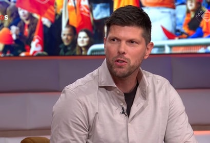 Klaas-Jan Huntelaar bij de NOS