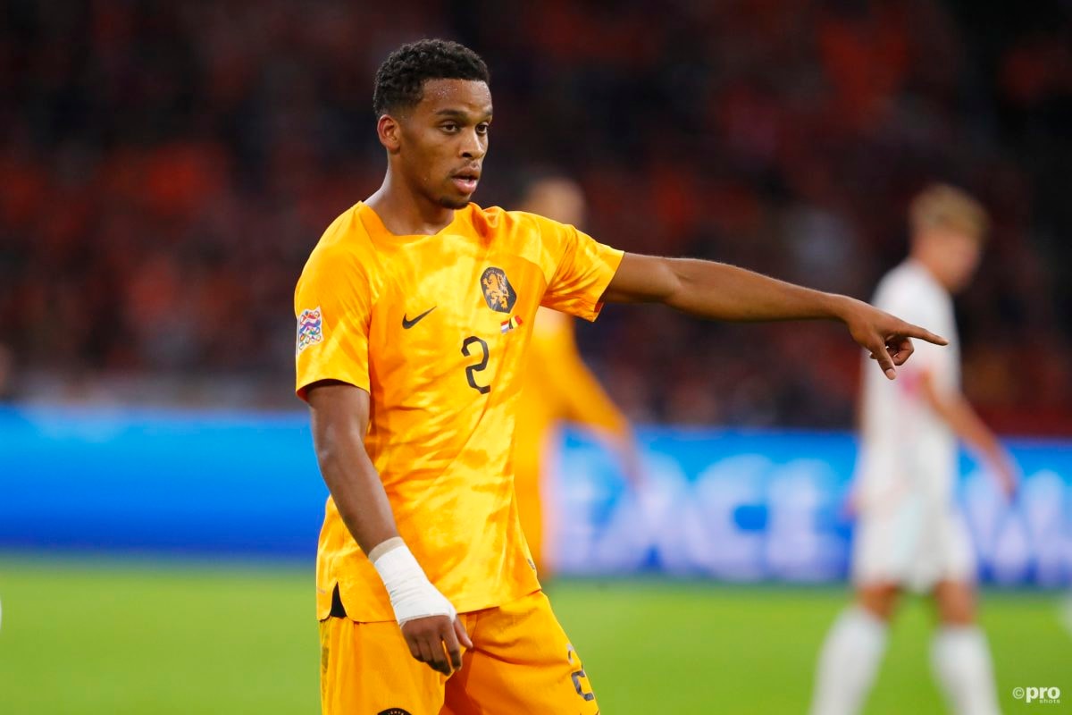 Jurrien Timber, speler van het Nederlands elftal