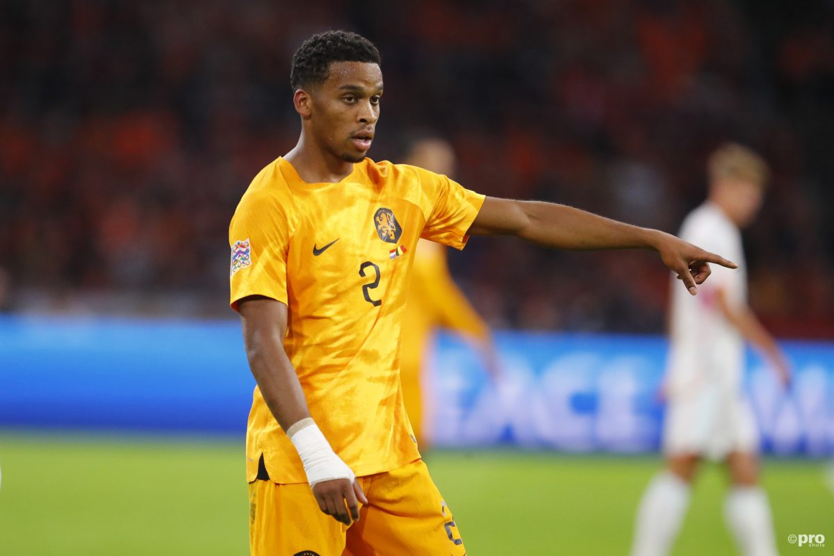 Jurrien Timber, speler van het Nederlands elftal
