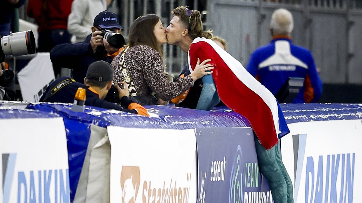 Jorrit Bergsma is getrouwd met Heather Richardson