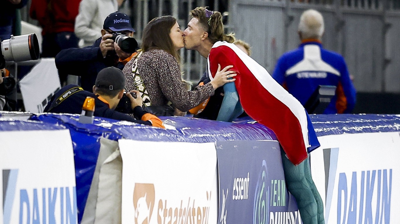 Wie is vrouw van Jorrit Bergsma? Ze emigreerde speciaal voor hem vanuit Amerika