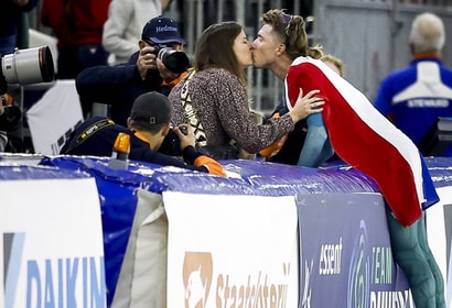 Jorrit Bergsma is getrouwd met Heather Richardson