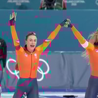 Femke Kok en Jutta Leerdam op de 500 meter