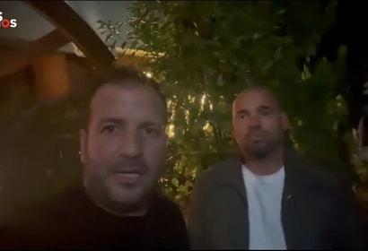 Rafael van der Vaart en Wesley Sneijder