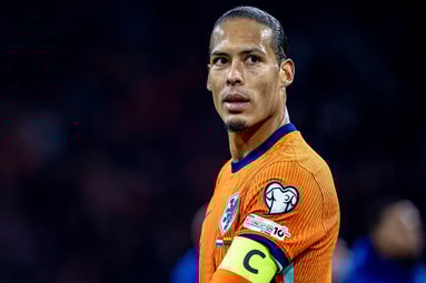 Virgil van Dijk bij het Nederlands elftal