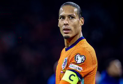 Virgil van Dijk bij het Nederlands elftal