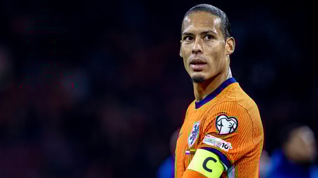 Virgil van Dijk bij het Nederlands elftal