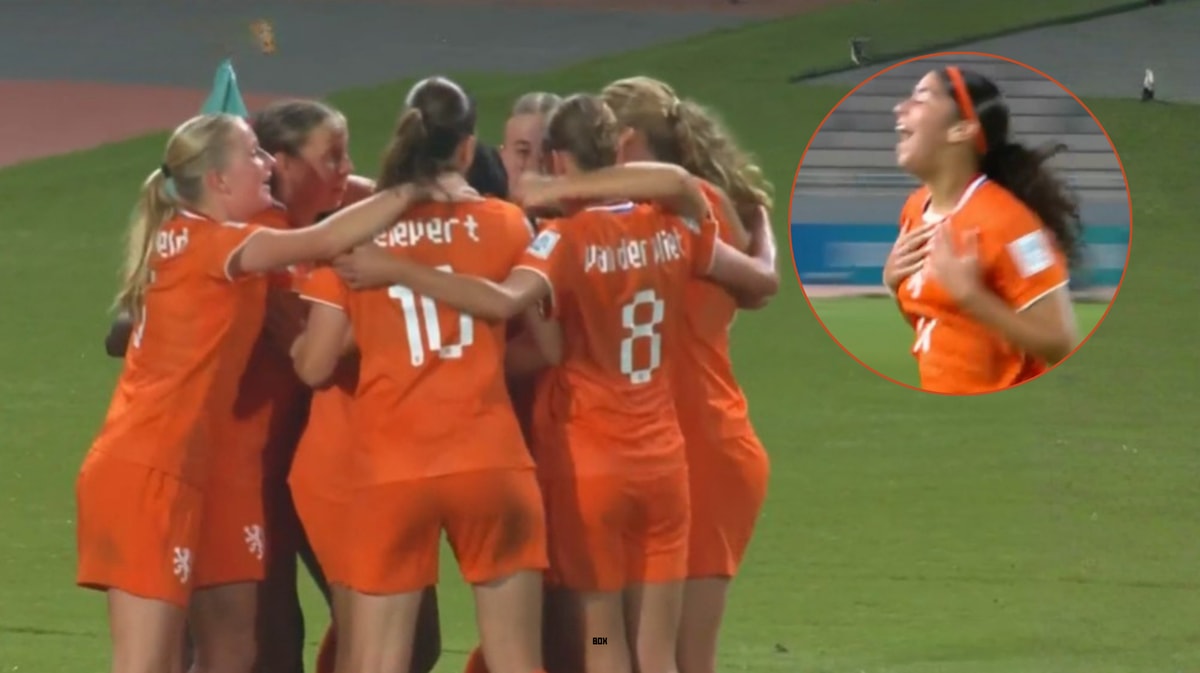 Oranje O17 heeft zich geplaatst voor de finale van het WK in Marokko.