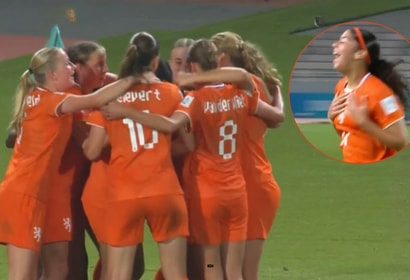 Oranje O17 heeft zich geplaatst voor de finale van het WK in Marokko.
