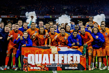 Het Nederlands elftal gaat naar het WK