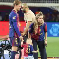 Frenkie de Jong en Mikky Kiemeney