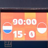 De Oranje Leeuwinnen verslaan Indonesië met 15-0 in Doetinchem.