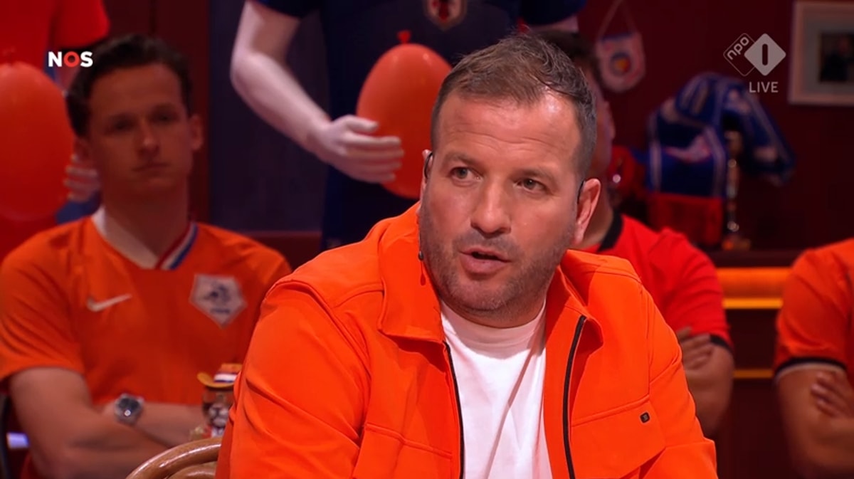 Rafael van der Vaart, analist van de NOS