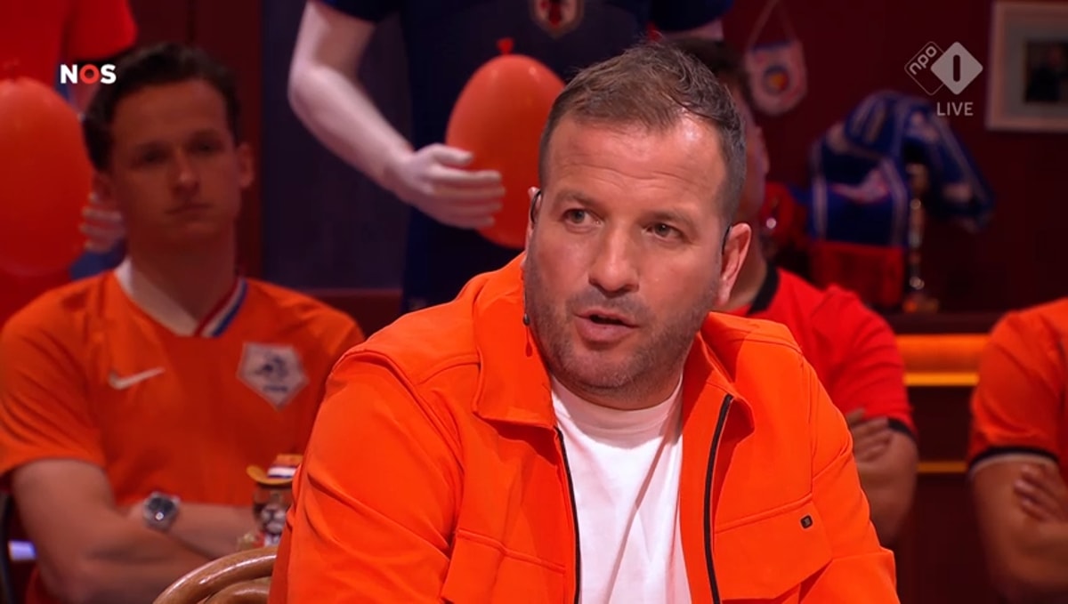 Rafael van der Vaart, analist van de NOS