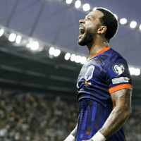 Memphis Depay bij het Nederlands elftal