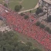 De Oranjemars voorafgaand aan Nederland - Japan