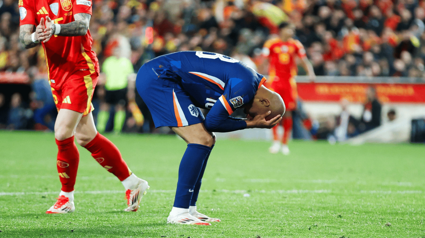 Donyell Malen miste zijn strafschop tegen Spanje