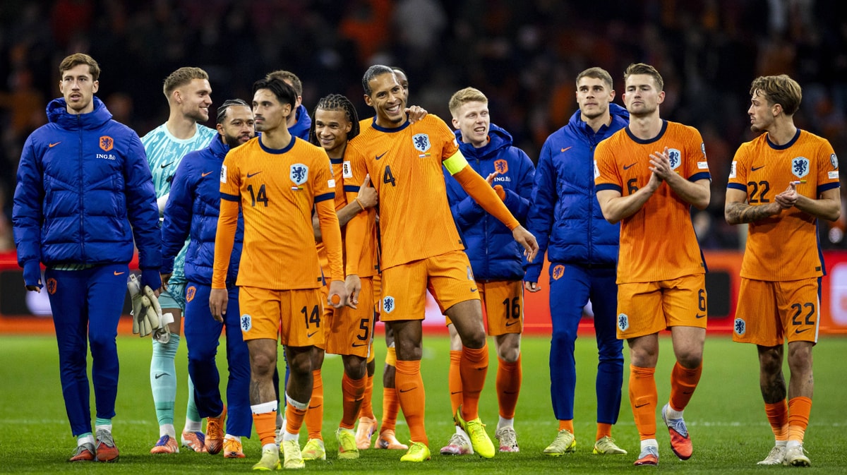 Het Nederlands elftal