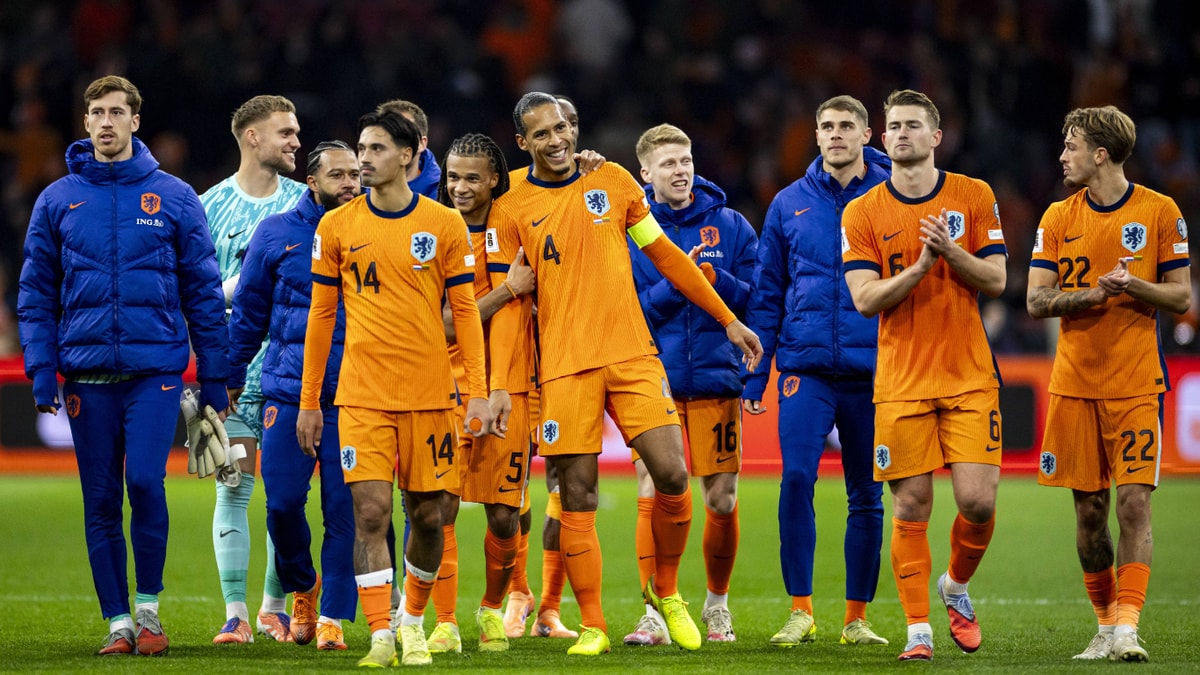 Het Nederlands elftal