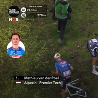 Problemen voor Mathieu van der Poel