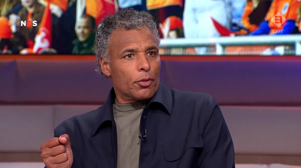 Pierre van Hooijdonk bij de NOS