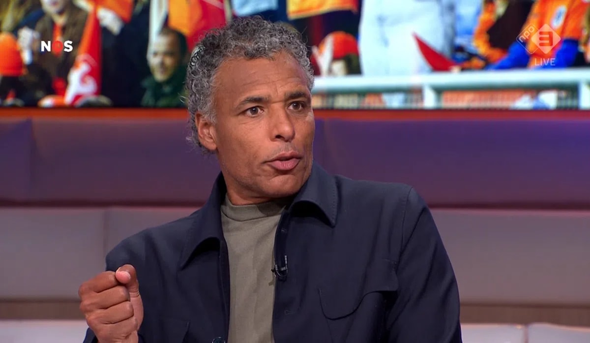 Pierre van Hooijdonk bij de NOS