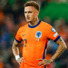 Noa Lang bij het Nederlands elftal
