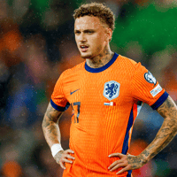 Noa Lang bij het Nederlands elftal