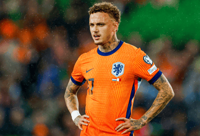 Noa Lang bij het Nederlands elftal
