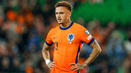 Noa Lang bij het Nederlands elftal