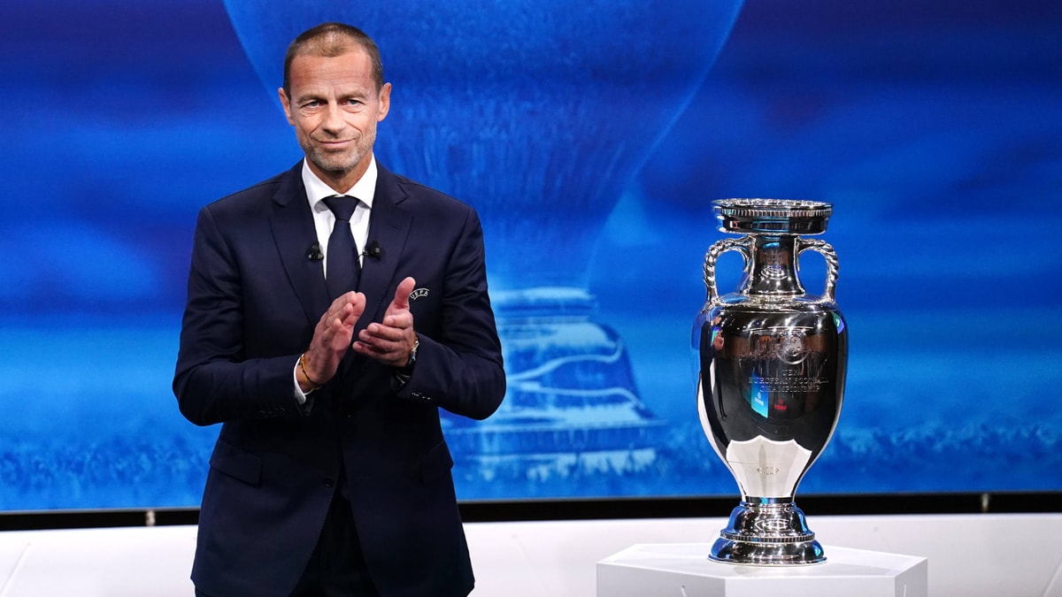 UEFA-voorzitter Aleksander Čeferin