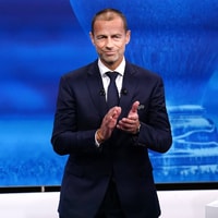 UEFA-voorzitter Aleksander Čeferin