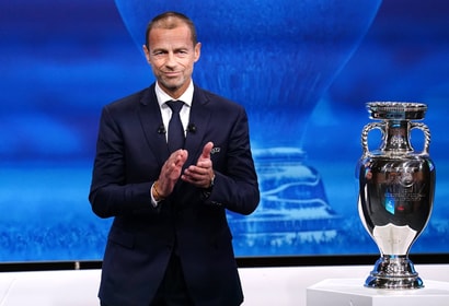 UEFA-voorzitter Aleksander Čeferin