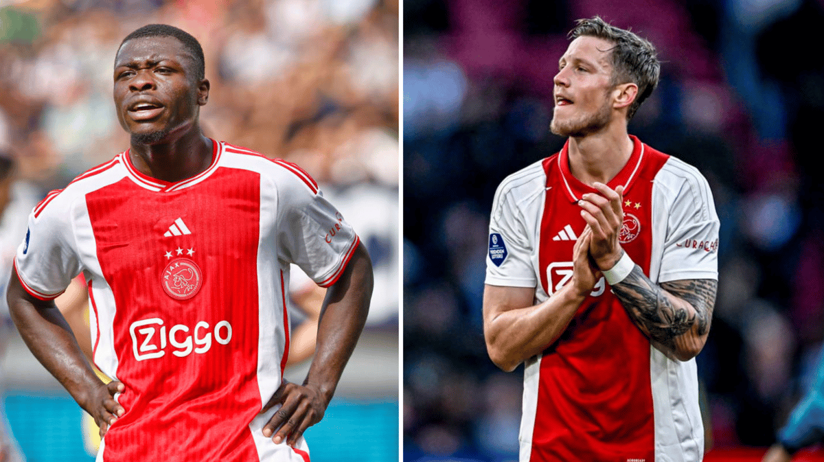 Brian Brobbey en Wout Weghorst