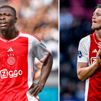 Brian Brobbey en Wout Weghorst
