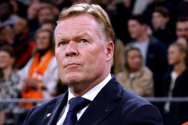 Ronald Koeman, bondscoach van het Nederlands elftal