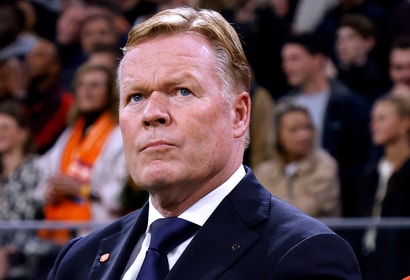 Ronald Koeman, bondscoach van het Nederlands elftal