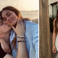 Donny van de Beek heeft een relatie met Estelle Bergkamp