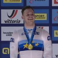 Harrie Lavreysen kroont zich tot Europees kampioen
