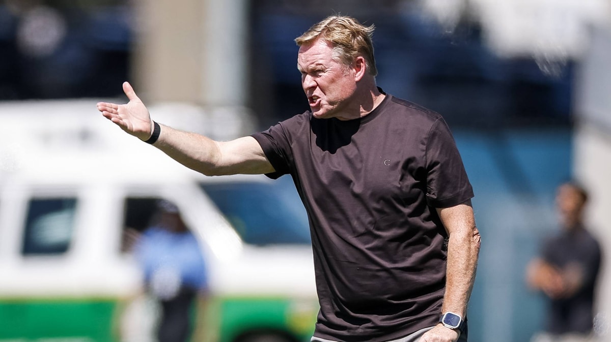 Boosheid bij Ronald Koeman